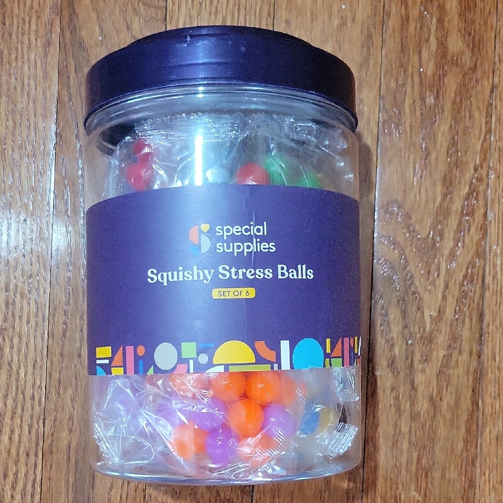 Squishy Stress Balls Set - Multicolor